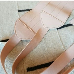 New Pink Wrap Waist Obi Belt